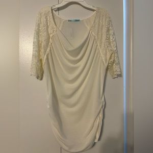 NEW Maurices Cream Sheer Sweater